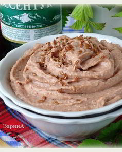 Паштет из домашней фасоли с кумином