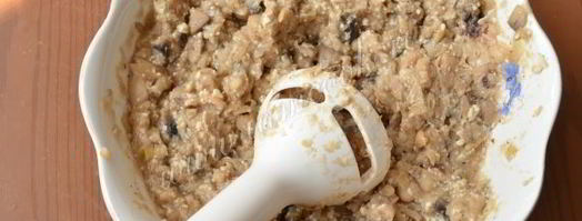 паштет из фасоли, грибов и тофу. Шаг 7