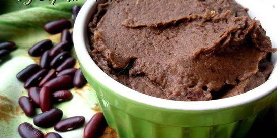 Паштет из фасоли с грибами