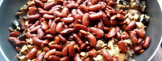 паштет из фасоли с грибами. Шаг 4