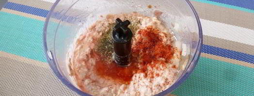 паштет из фасоли с кинзой и паприкой. Шаг 3