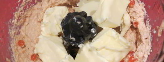 паштет из форели с икрой. Шаг 2