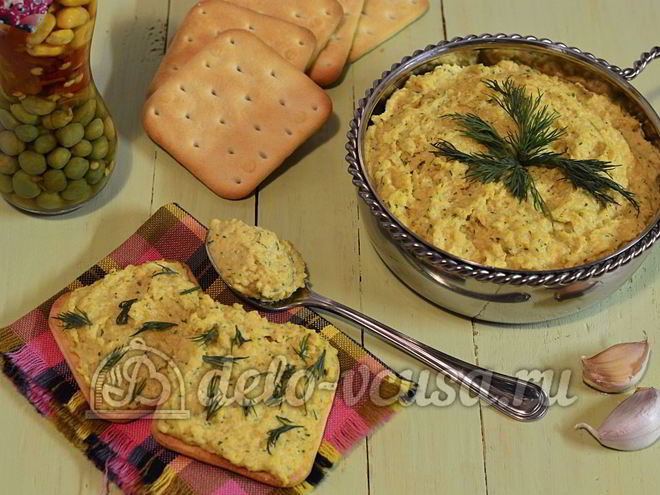 Рецепт паштета из гороха