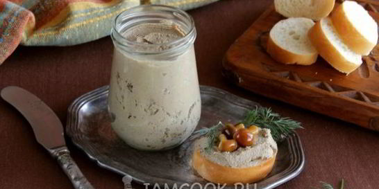 Паштет из говяжьей печени в мультиварке