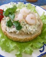 Паштет из креветок с укропом