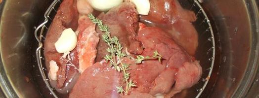 паштет из кролика с черносливом. Шаг 3