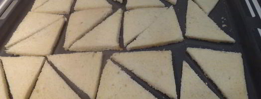 паштет из куринной печени с треугольниками мельбы. Шаг 6