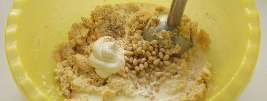 паштет из куриной грудки с тыквой и кедровыми орешками. Шаг 2