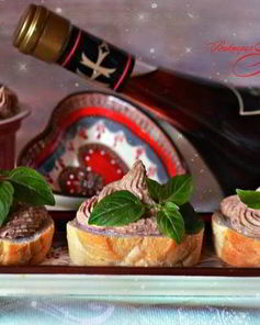 Паштет из куриной печени и маскарпоне