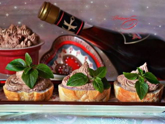 Рецепт паштета из куриной печени и маскарпоне