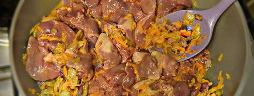 паштет из куриной печени и маскарпоне. Шаг 2