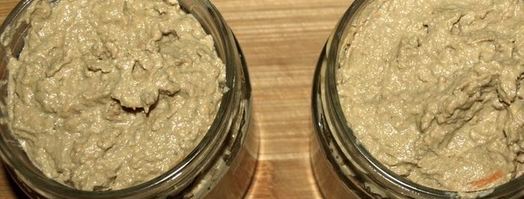 паштет из куриной печени и зеленого горошка. Шаг 10