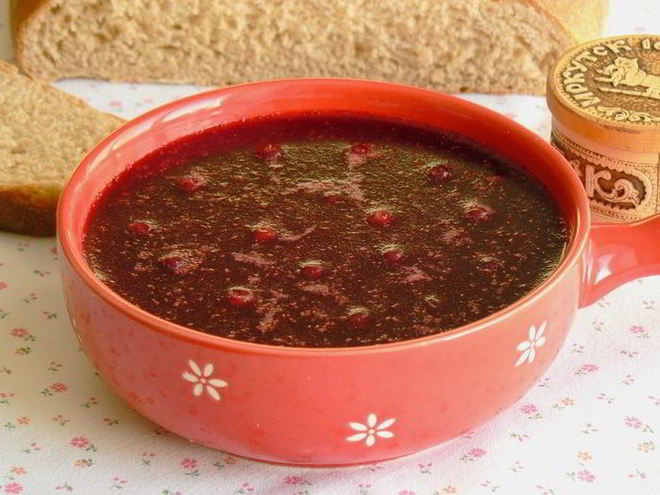 Рецепт паштета из куриной печени с брусничным желе