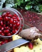 Паштет из куриной печени с гранатовым желе