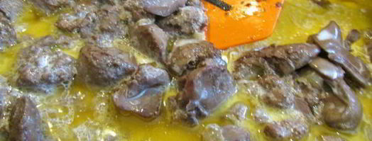 паштет из куриной печени с гранатовым желе. Шаг 6