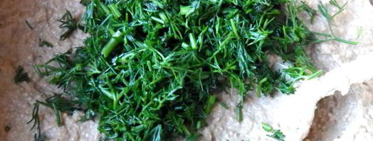 паштет из куриной печени с укропом. Шаг 7