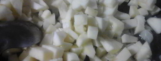 паштет из куриной печени с яблоком. Шаг 3