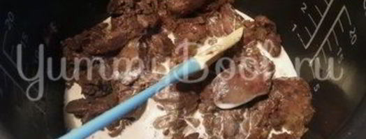 паштет из куриной печени со сливками. Шаг 3