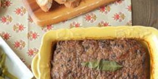 Паштет из куриной печени со сморчками