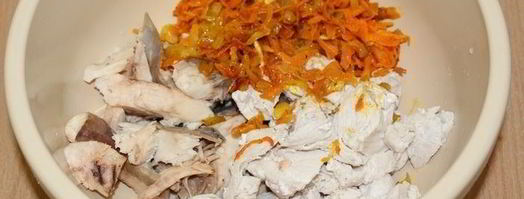 паштет из лосося и куриного филе. Шаг 2