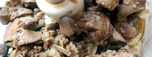 паштет из печени, белого вина и шалфея. Шаг 4