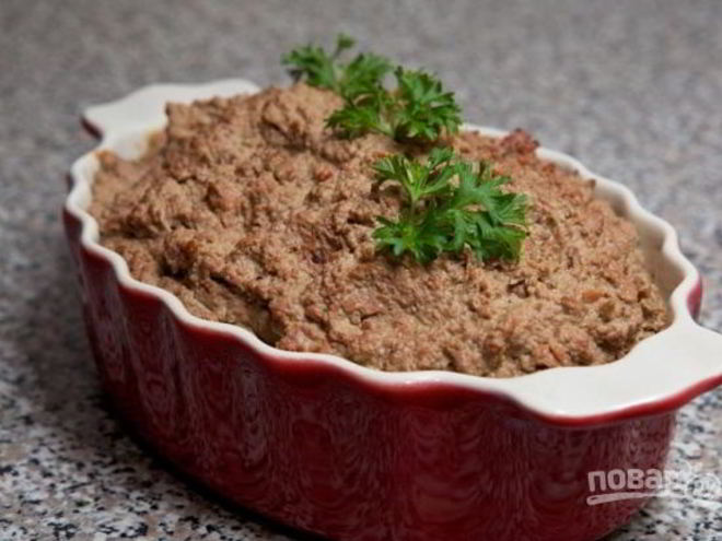 Рецепт паштета из печени курицы