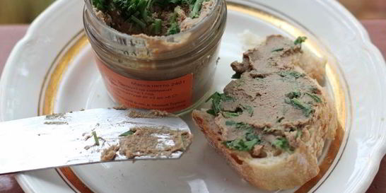 Паштет из печени с тыквой