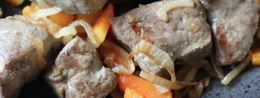 паштет из печени с тыквой. Шаг 2