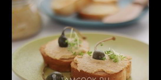 Паштет из печени трески