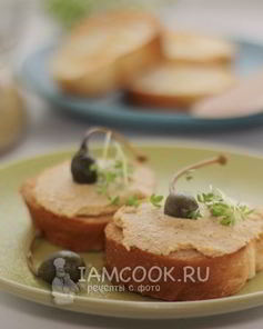 Паштет из печени трески