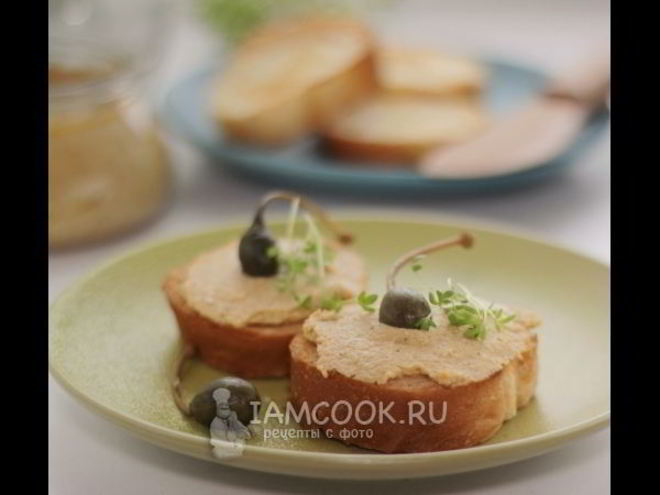 Рецепт паштета из печени трески