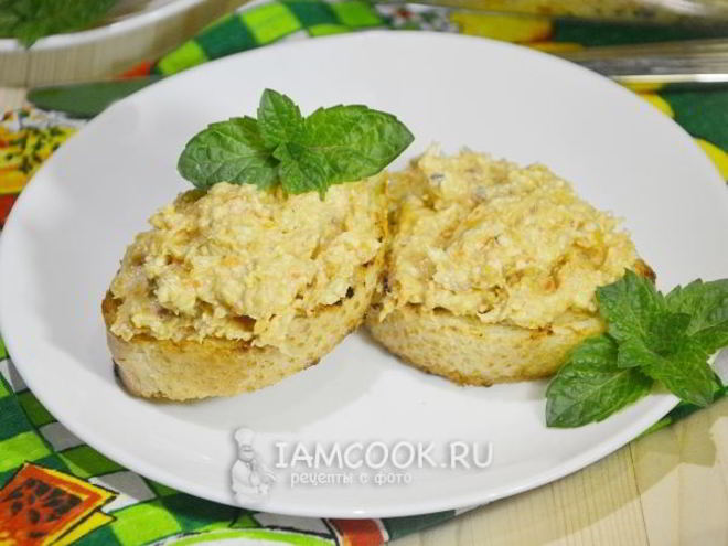 Рецепт паштета из сельди с морковью и плавленным сыром