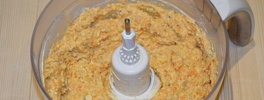 паштет из сельди с морковью и плавленным сыром. Шаг 5