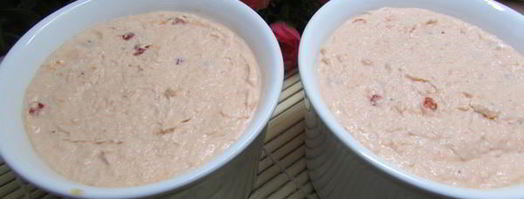 паштет из семги с красной икрой и белым вином. Шаг 6