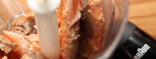 паштет из семги с креветками. Шаг 3