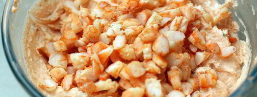 паштет из семги с креветками. Шаг 7