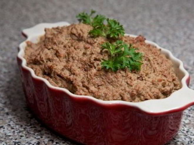 Рецепт паштета из сердца и легких