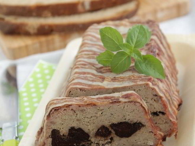 Рецепт паштета из свиной печени с черносливом