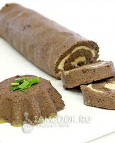 Паштет из свиной печени с маслом и сливками