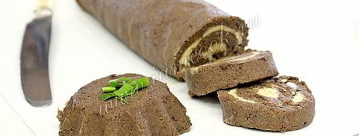 паштет из свиной печени с маслом и сливками. Шаг 9