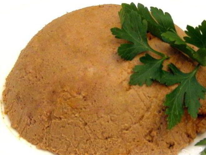 Рецепт паштета из свиной печени