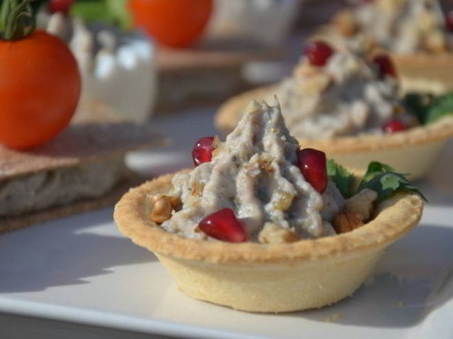 Рецепт паштета из яиц и баклажанов