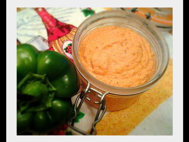 Рецепт паштета из запеченного перца