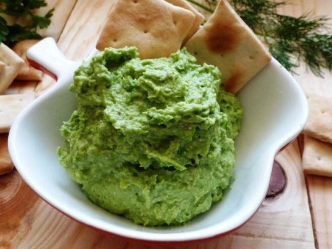 Рецепт паштета из зеленого горошка
