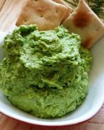 Паштет из зеленого горошка