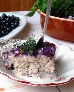 Паштет куриный с черникой