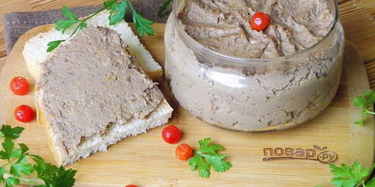 Печеночный паштет классический