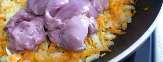 печеночный паштет с фасолью. Шаг 3