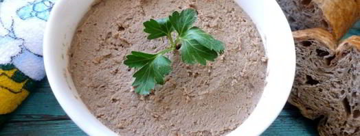 печеночный паштет с фасолью. Шаг 7