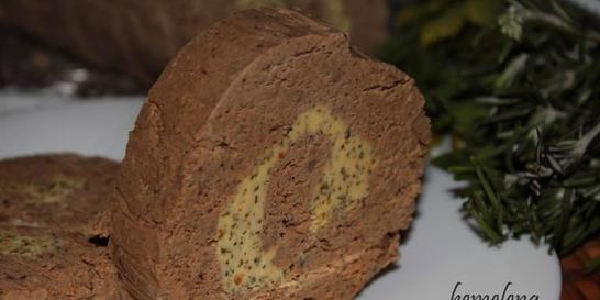 Печеночный паштет с травами